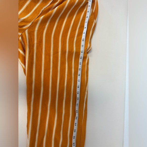 5 for $25- Orange and White Striped Pants made by Ci Sono - Picture 10 of 16